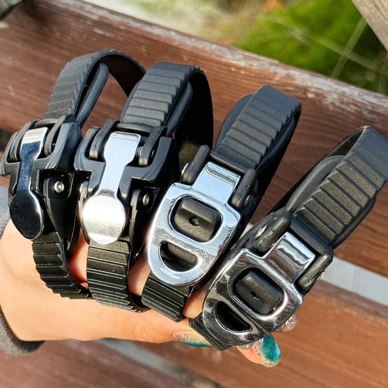 1/2 Conjuntos De Cinta De Catraca Amarrada Para Motocicleta Caminhão ATV , Fivela De Bloqueio De Aderência Resistente | 