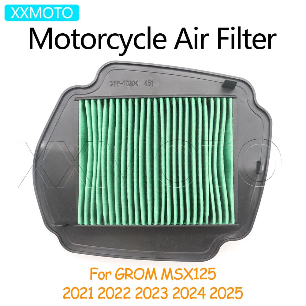 Para Honda GROM MSX125 2021 2022 2023 2024 2025 Motocicleta MSX 125 Filtro De Ar Entrada Mais Limpo Acessórios