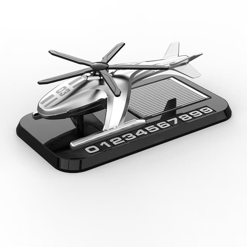 Interior do carro Aromaterapia Warhawk No. 3 acessórios interiores do carro ornamentos solares placa de identificação em