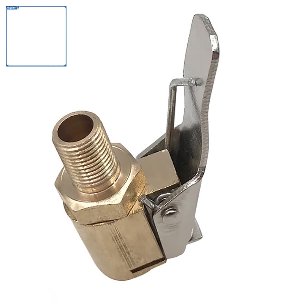 Válvula De Inflador De Pneu De Caminhão De Carro , Clipe De Bomba De Ar , Conector Adaptador De Metal