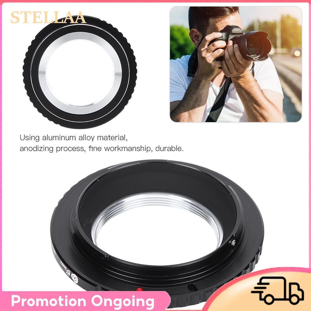 Stellaa Anel adaptador de montagem de lente Fikaz para montagem Zenit M39 em câmera Canon EOS R/RP