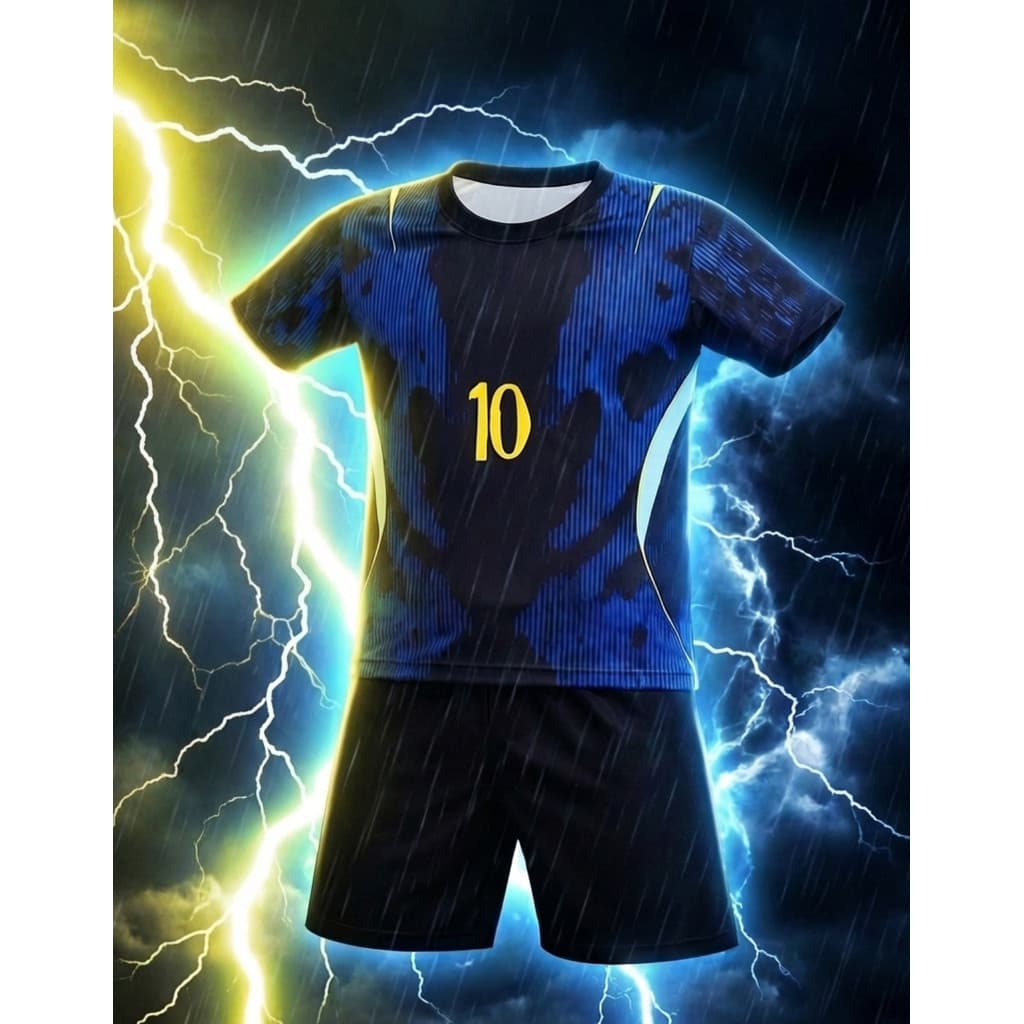 Conjunto Infantil Copa Do Mundo Brasil Roupas Esportivas