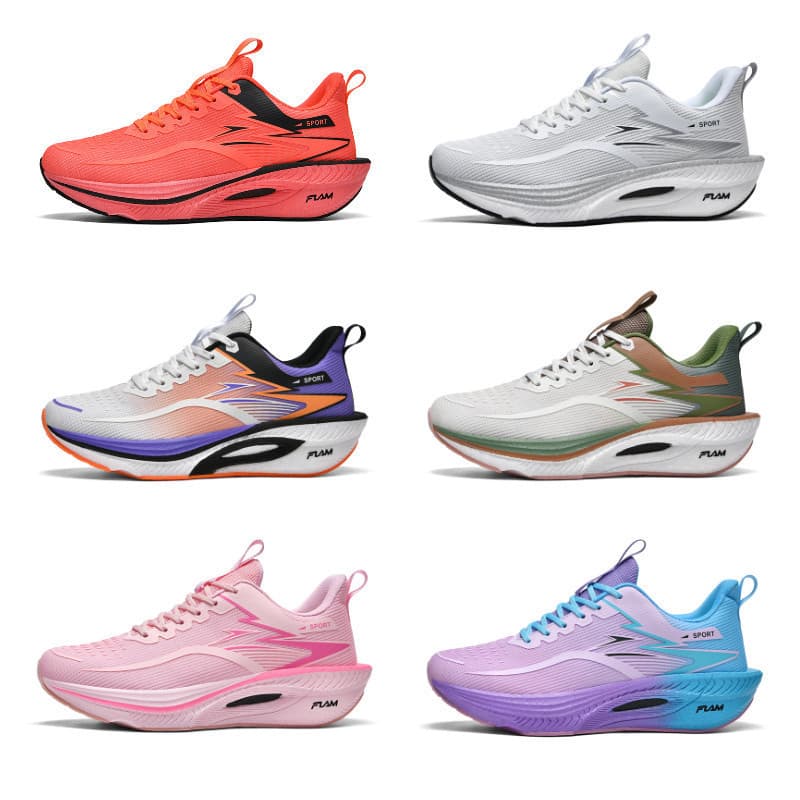 Tênis De Corrida Ultraleve Com Placa De Carbono Para Homens E Mulheres