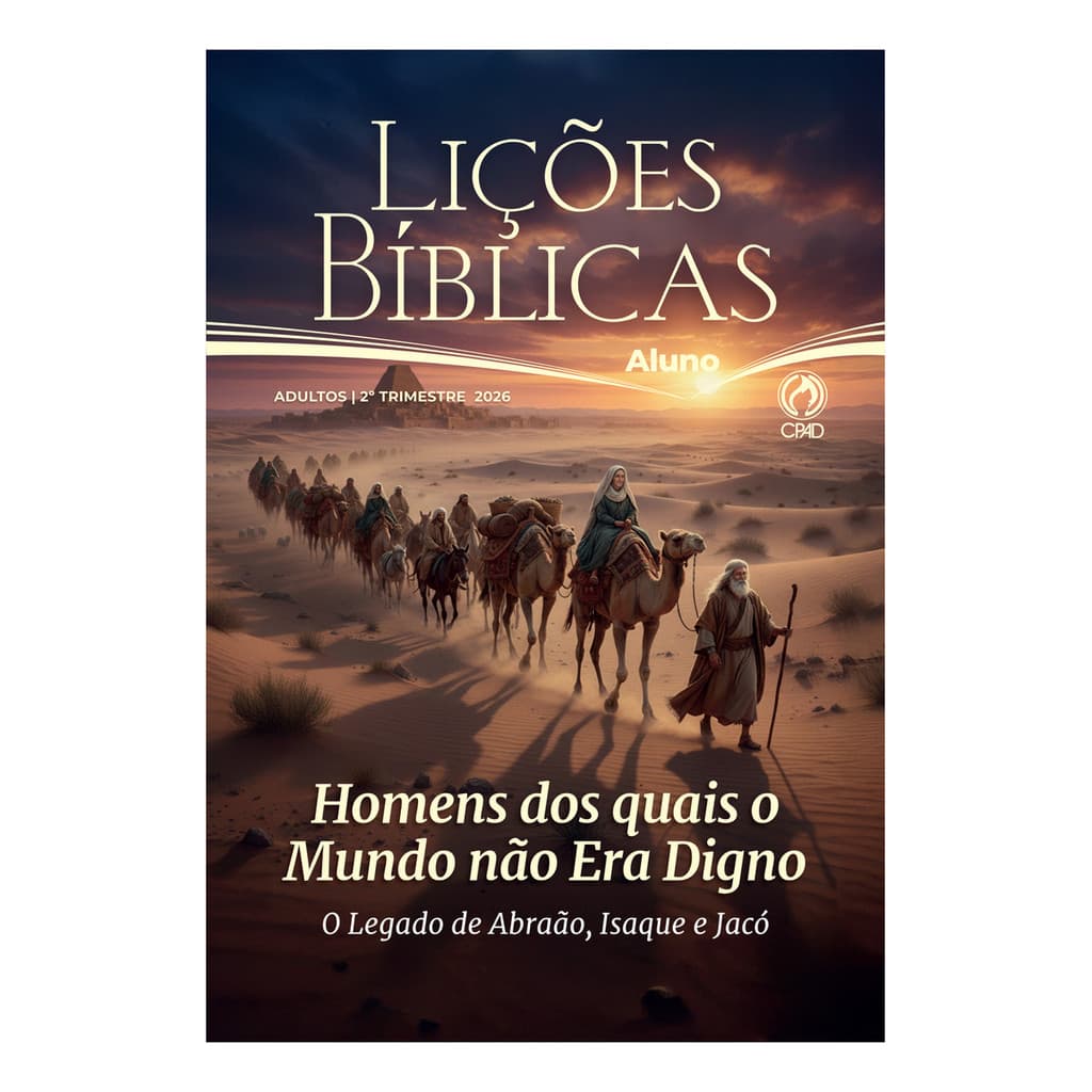 Revista - Lições Bíblicas Adultos Aluno - 2° Trimestre 2026 | Ed. CPAD