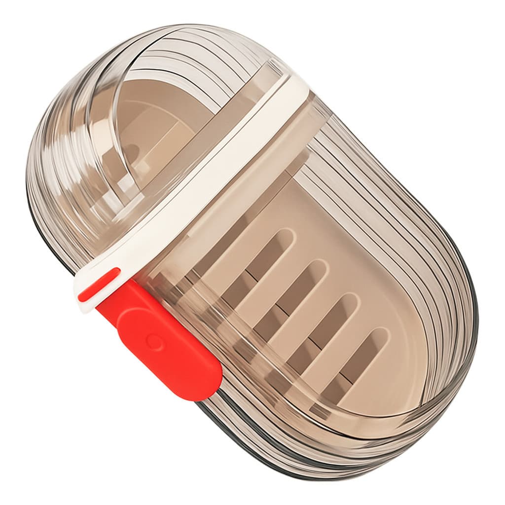 Estojo Saboneteira Portátil Para Viagem