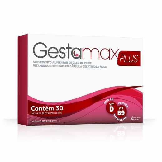 Gestamax Plus com 30 capsulas