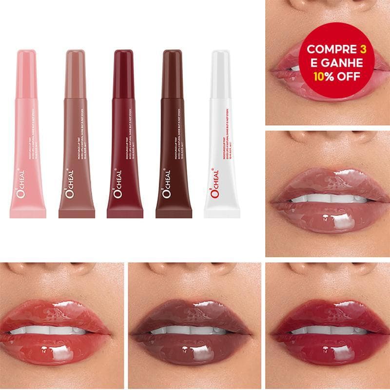 Brilho Labial Barato Juicy Glass – Óleo Hidratante , Espelhado , Cor De Longa Duração , Não Pegajoso