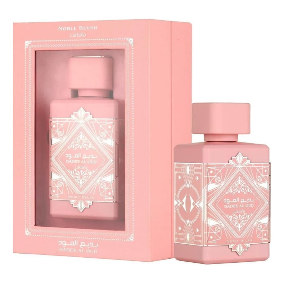 Perfume Badee Al Oud Noble Blush Lattafa Feminino Eau de Parfum 100ml Árabe
