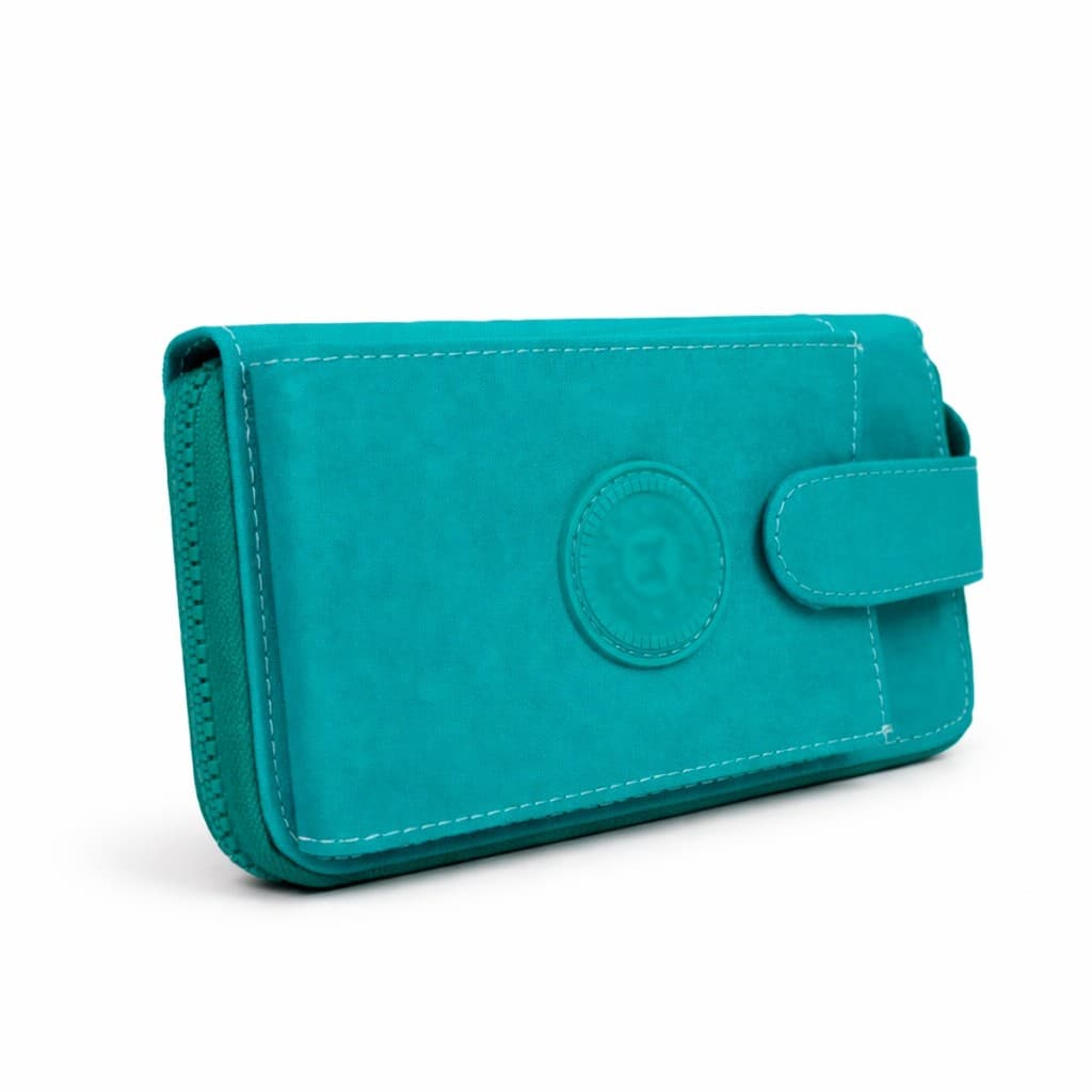 Carteira Feminina Grande Multiuso Porta Celular Repartições para Cartão Delicada Chaveiro