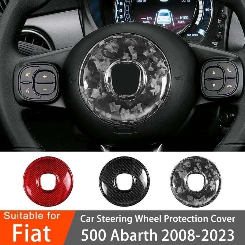 Para Fiat 500 Abarth 2008 2009 2010 2011 2012 2013 2014 2015 2016 2017 2018 2020 2021 2022 Volante Do Carro Capa Proteto
