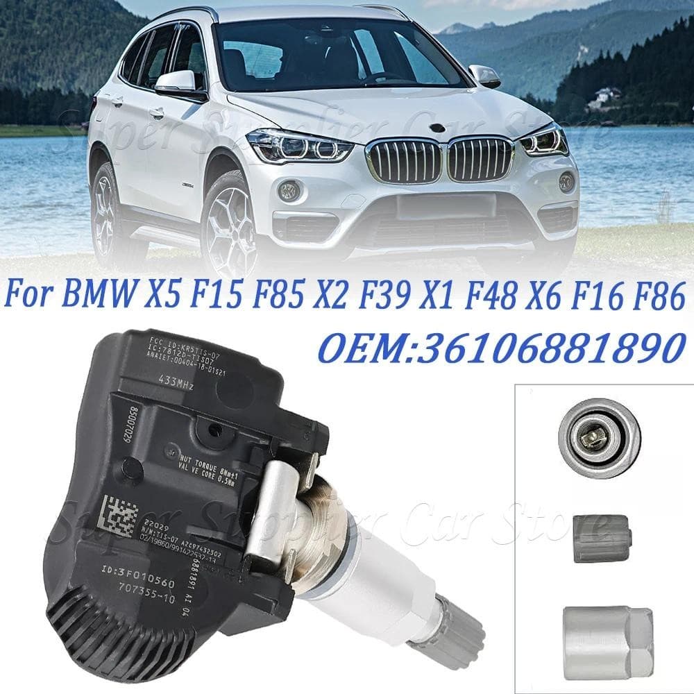 Novo 36106881890 Carro TPMS Sistema De Monitoramento Pressão Dos Pneus Sensor Alarme Segurança Automática Para BMW 1 2 3