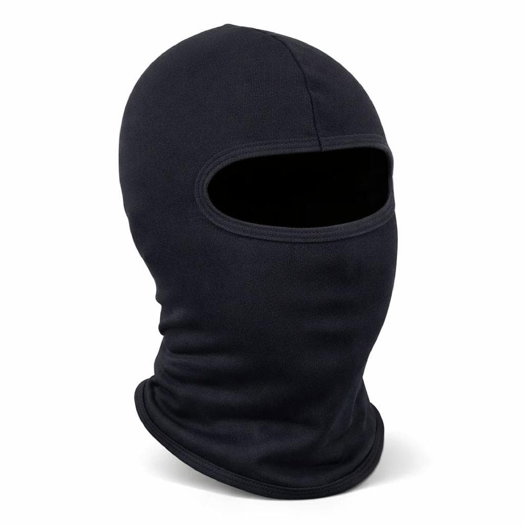 Touca Ninja Balaclava Capuz Motoqueiro Proteção Para Frio Vento Facial - Preta