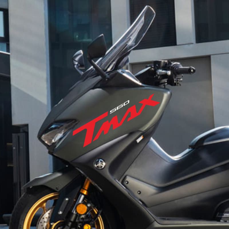 Adequado Para Yamaha TMAX560/530 Adesivos De Carro Exclusivos Modificado Scooter Cabeça Decalques À Prova Dwaterproof Ág