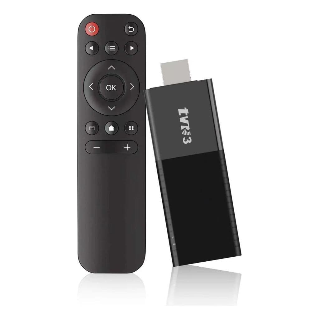 Stick 4K Ultra HD Sistema Android- 2GB+16GB, Controle por Bluetooth, Wi-Fi 5G, HDMI