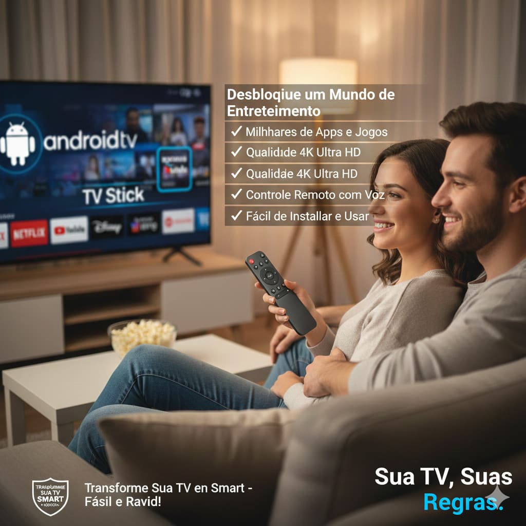 Smart TV Android 4K – Wi-Fi , HDMI , Streaming