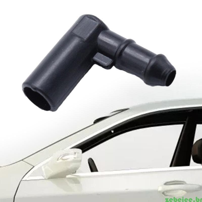 zebeiee Pára-Brisa Do Carro Tela Lavadora Mangueira Tubo Conector Cotovelo 13171805