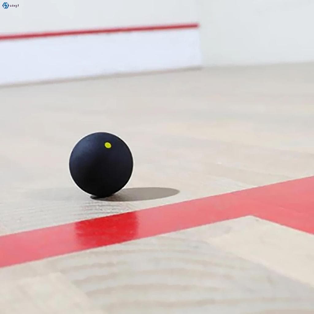 Bolas De Squash Com Pontos Amarelos Azuis , Reuniões E Excedentes Padrões Internacionais Adequados Para Acessórios Inici