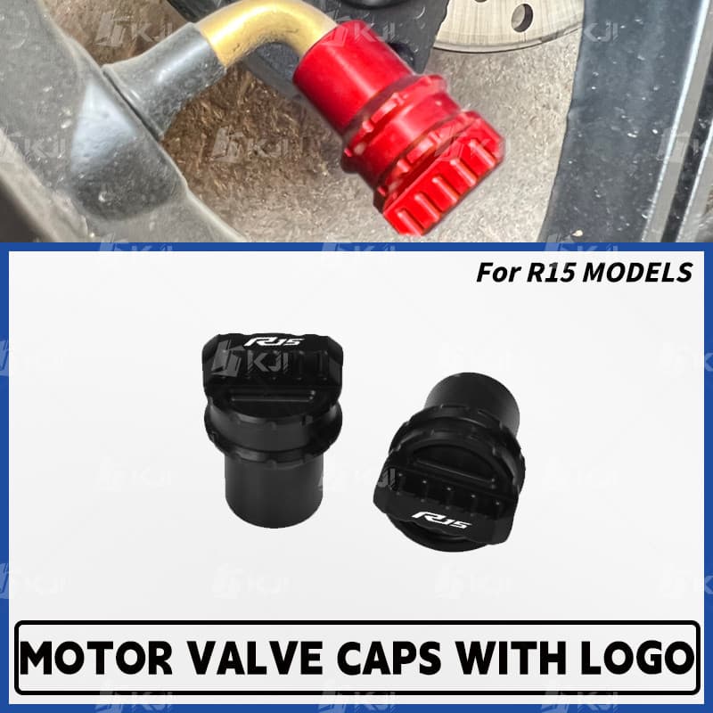 Para Yamaha YZF-R15/R15M/R15S Tampas Da Haste Válvula Do Pneu Roda De Ar Tubo Capa Guarnição Acessórios Peças
