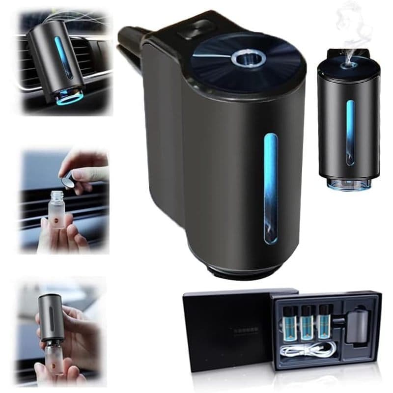 Novo Aromatizador de Ar Inteligente para Carro 2026 com Três Níveis Ajustáveis, Aromatizador de Ar Inteligente Portátil 