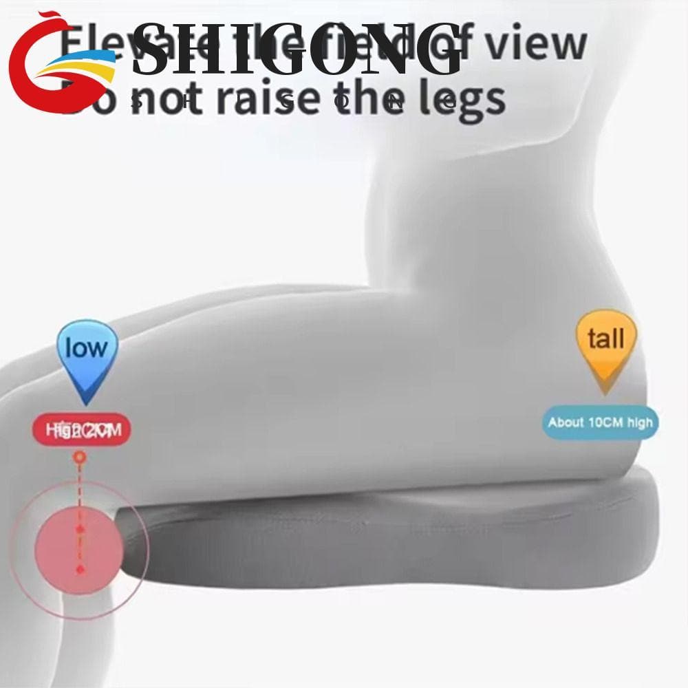 SHIGONG Tapete De Assento Crescente De Altura , Bom Suporte Para Aliviar A Fadiga Almofada De Reforço De Carro , Macia