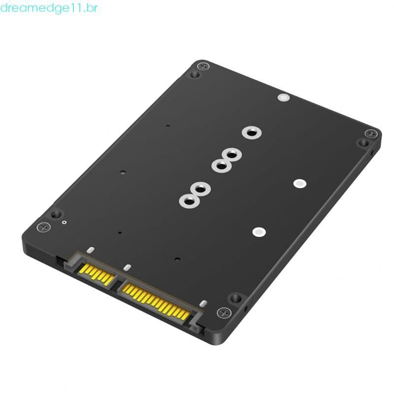 dreamedge11 M 2 Msata SSDs Para SATA3 0 2 5 Polegadas Adaptador 6Gps Cartão Disco Drive Gabinete Caso 2230 224
