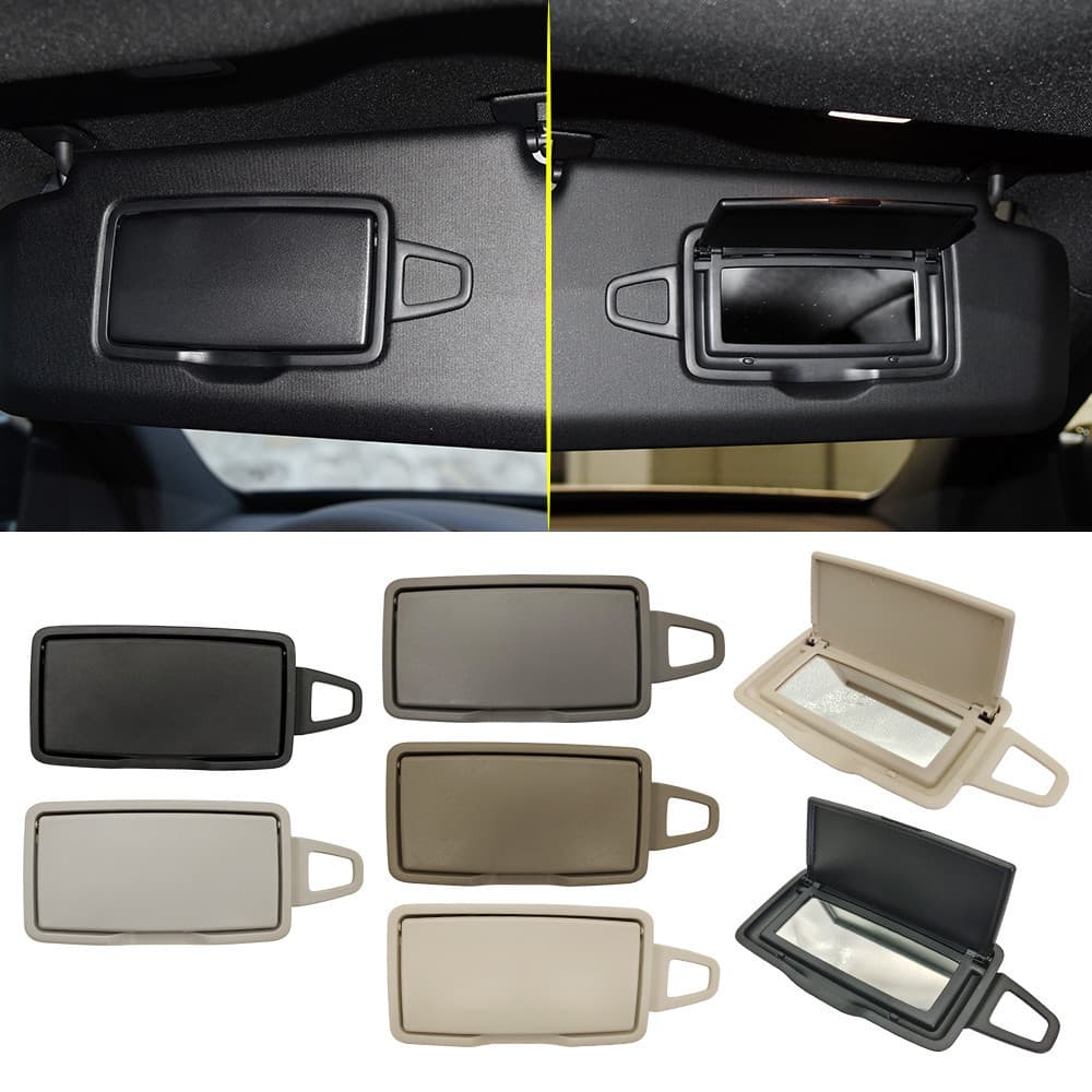 Para Benz W246 W176 W156 W117 Interior Do Carro Frente Sun Sombra Viseira Maquiagem Espelho Cosmético Capa Mercedes Ab C