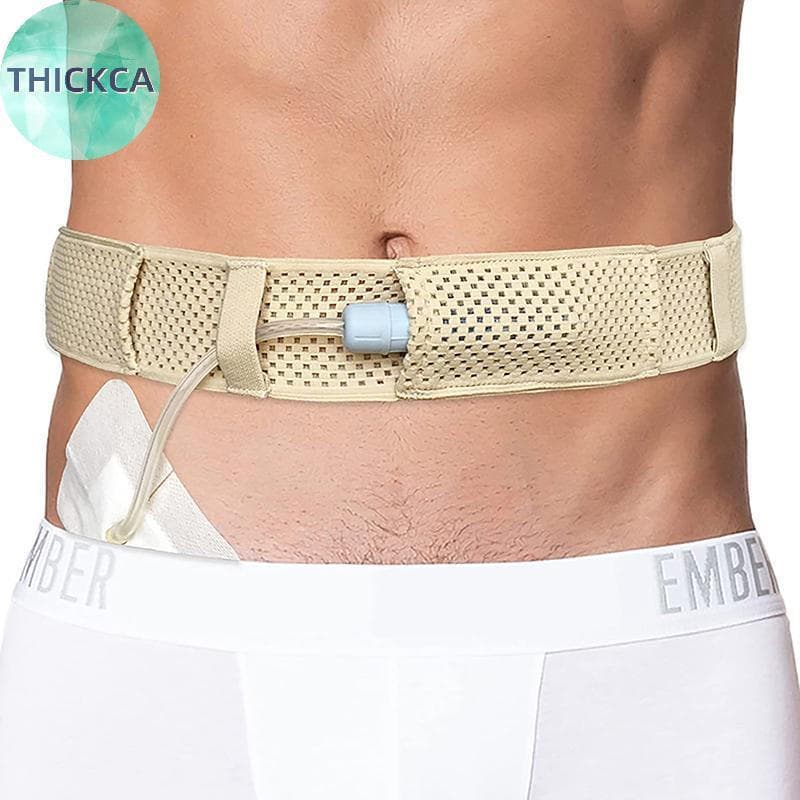 thickca Cinto De Proteção De Conduíte De Diálise Peritoneal Ajustável Abdominal Dispositivo De Fixação De Cateter Suport