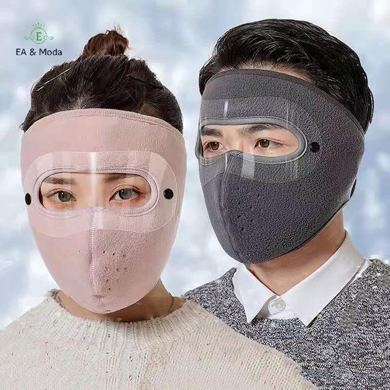 EA & Moda À Prova De Vento Anti Poeira Máscara Facial Completa Chapéu Ciclismo Esqui Máscaras Respiráveis Protetor De Ol