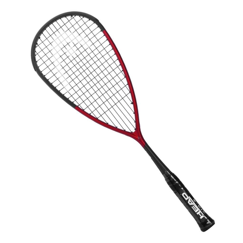 Raquete De Squash Head Speed 135 New Preta e Vermelha