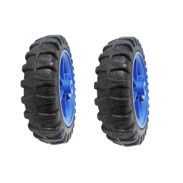 2 Rodas P/carrinho De Mercado/ Feira/ Cortador Grama 100Kg