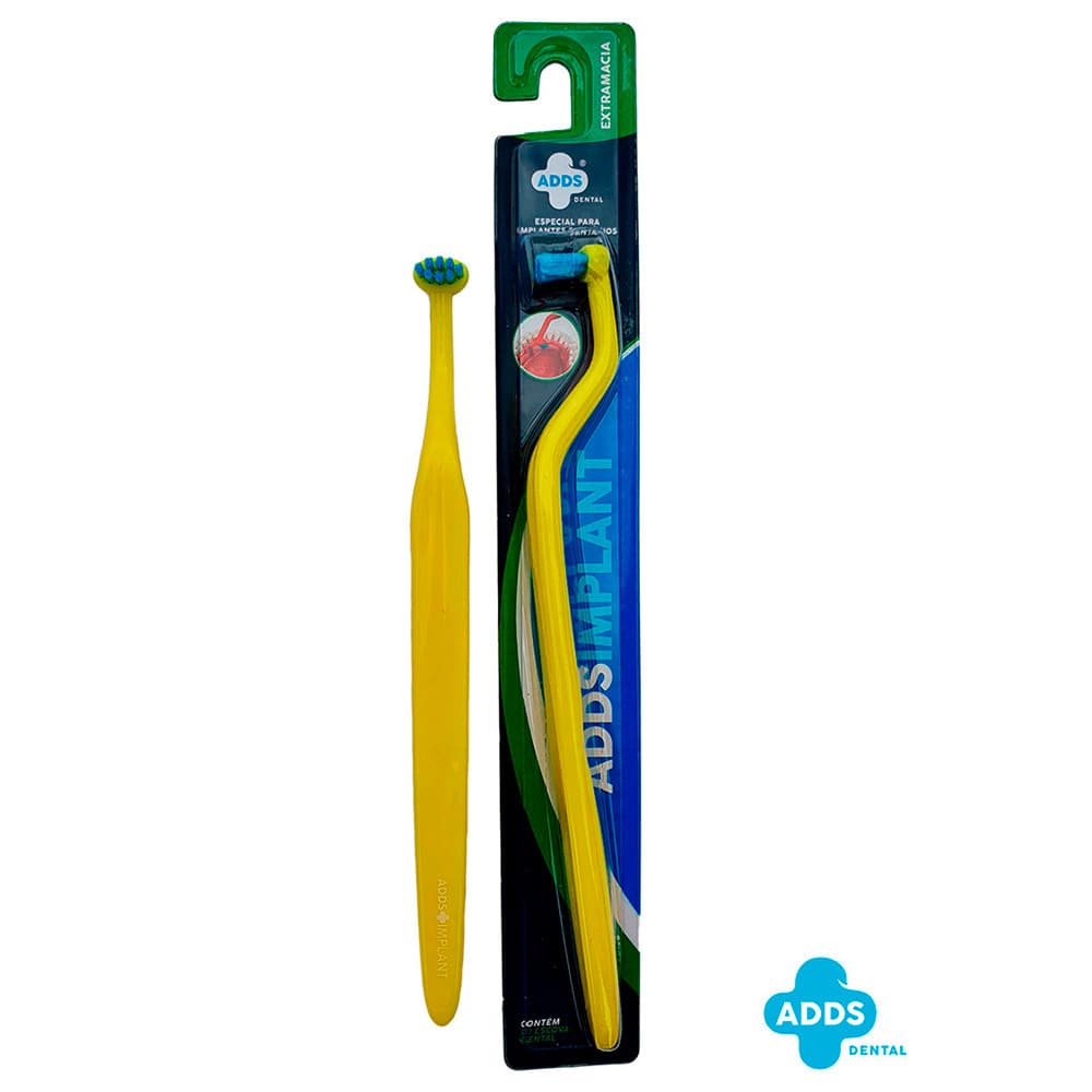 Escova Dental ADDS Implant com Cerdas Extramacias
