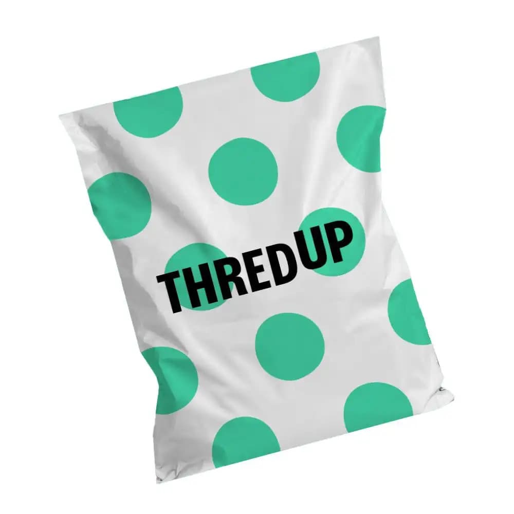 Bolsa De Limpeza THREDUP Usada , Acessórios Para De Armário Roupas Femininas E Infantis , Solução Fácil De Venda Com Eti