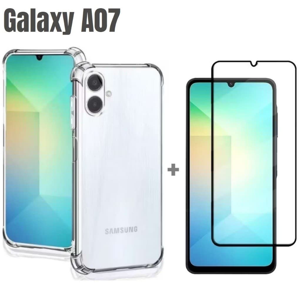 Película e Capa Capinha Samsung Galaxy A07