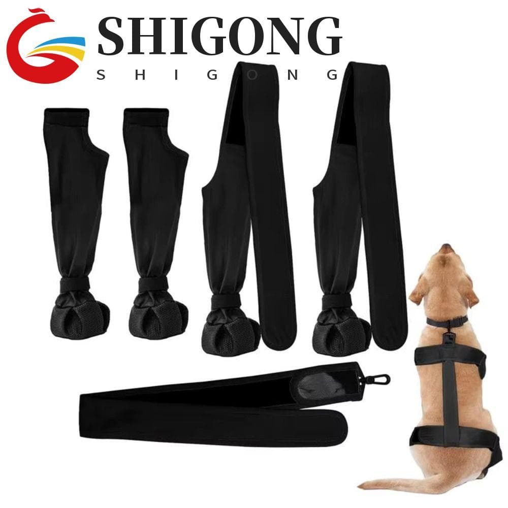 Botas Suspensas Para Cães SHIGONG , Protetores Impermeáveis E Antiderrapantes Animais De Estimação , Fáceis De Usar , Sa