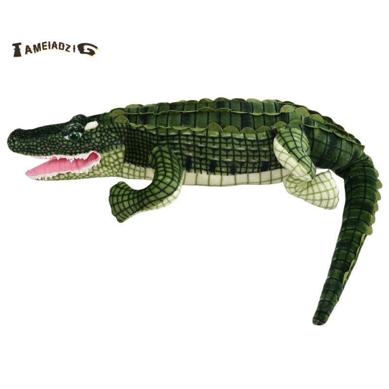 [Entrega Rápida T] 100cm Animal De Pelúcia Vida Real Jacaré Brinquedo Simulação Bonecas De Crocodilo Travesseiro Kawaii 