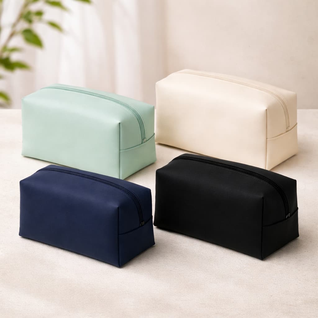 Kit com Necessaires Lisas Para Personalizar Brindes organizador unissex