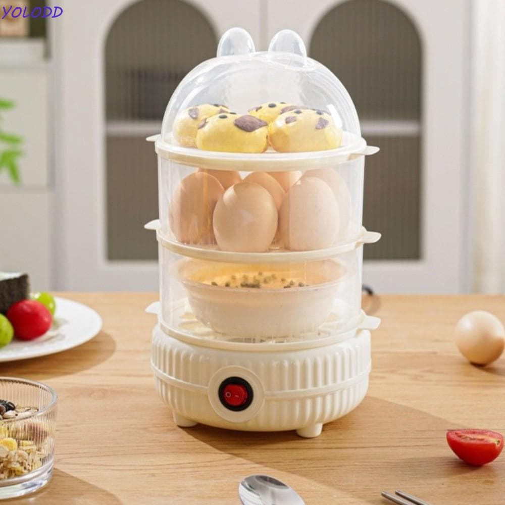Fogão Elétrico De Ovos YOLODD , Vaporizador Automático Com Resistência A Altas Temperaturas De Plástico , Caldeira Vapor