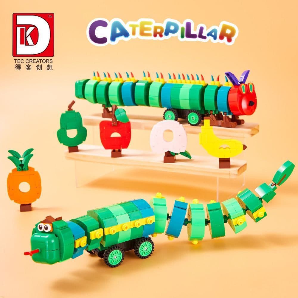 Brinquedos de Montar Ise Kingdom, Modelos Educacionais Infantis (Caracol, Borboleta e Lagarto), Presentes para Meninos