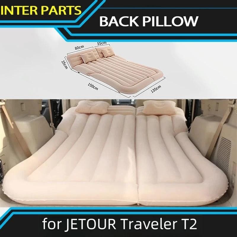 Apto Para JETOUR Viajante T2 Pós-trip Esteira De Dormir 2023-2024 Bota Do Carro Inflável Acampamento Acessórios Interior