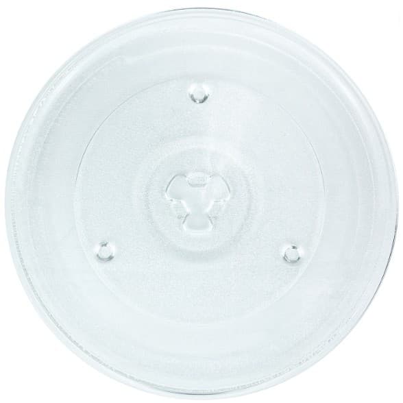 Prato Para Forno Microondas De Vidro 27cm