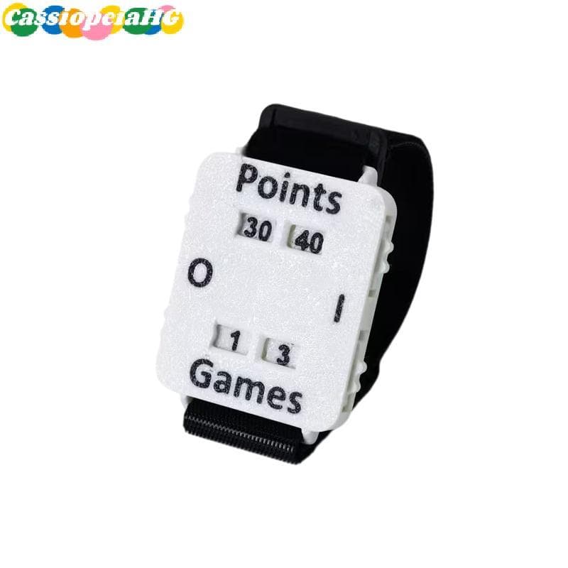 (Cassiopeiahg) Pulseira Portátil De Marcador/Tênis/Padel Pontuação Instantânea Traer Sem Perda De Memória Adequada Para 