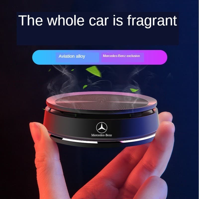 Aromaterapia Sólida De Liga Aeroespacial Mercedes Benz Adequada Para-W210 W124 W203 W204 C200 W140 W176 W205 W123 W220 W