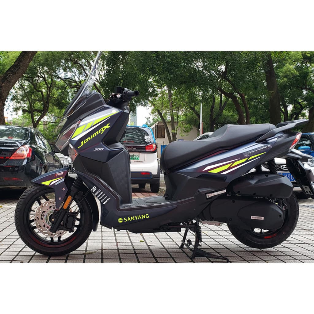 Adequado para Sanyang Jiumeihusband JOYMAXF300 adesivos guirlanda decoração do corpo adesivos de carro modificado carro 