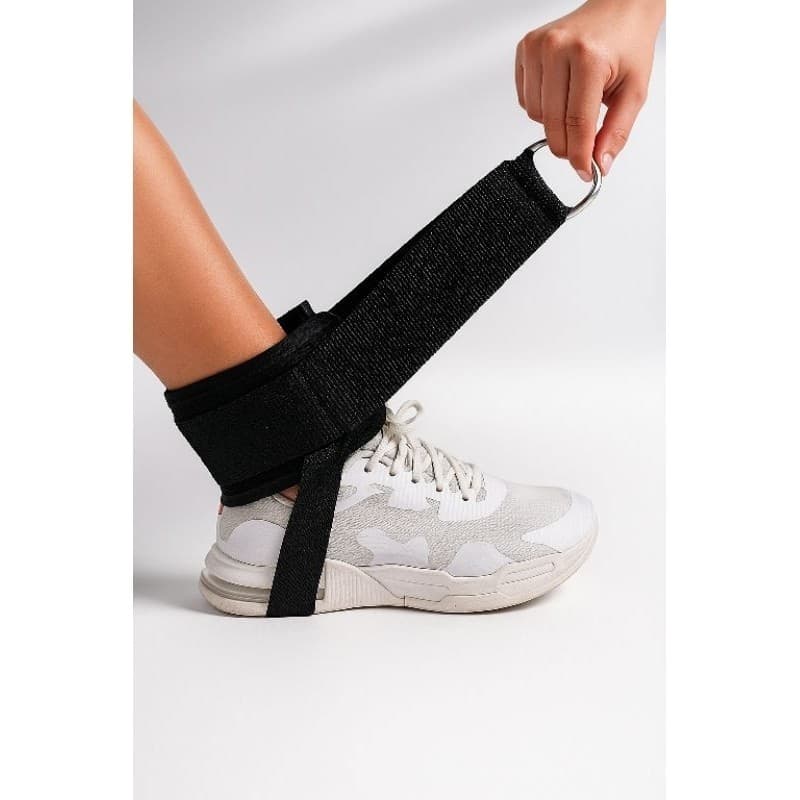 Puxador De Perna Crossover polia fitness Tornozeleira