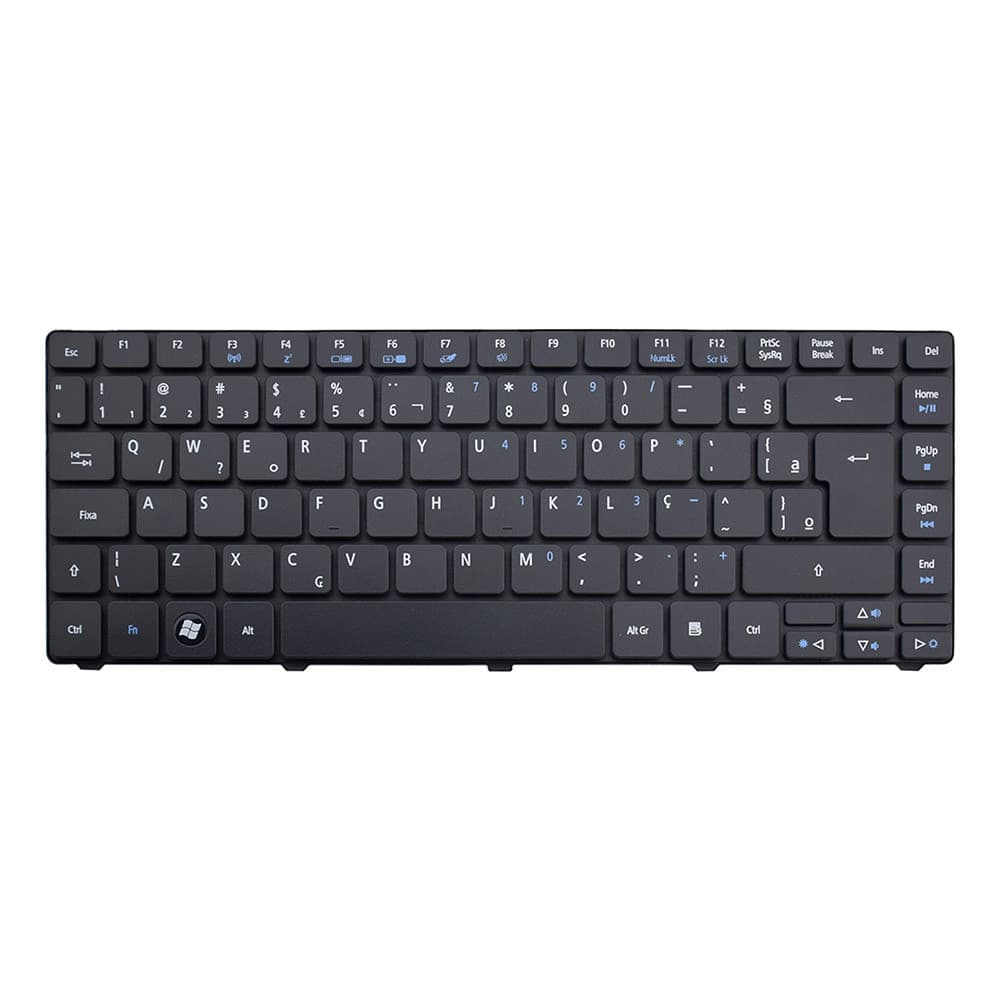 Teclado para Notebook Acer Aspire 4745 4749 4736Z 4739Z | Preto ABNT2 - F3 WI-FI