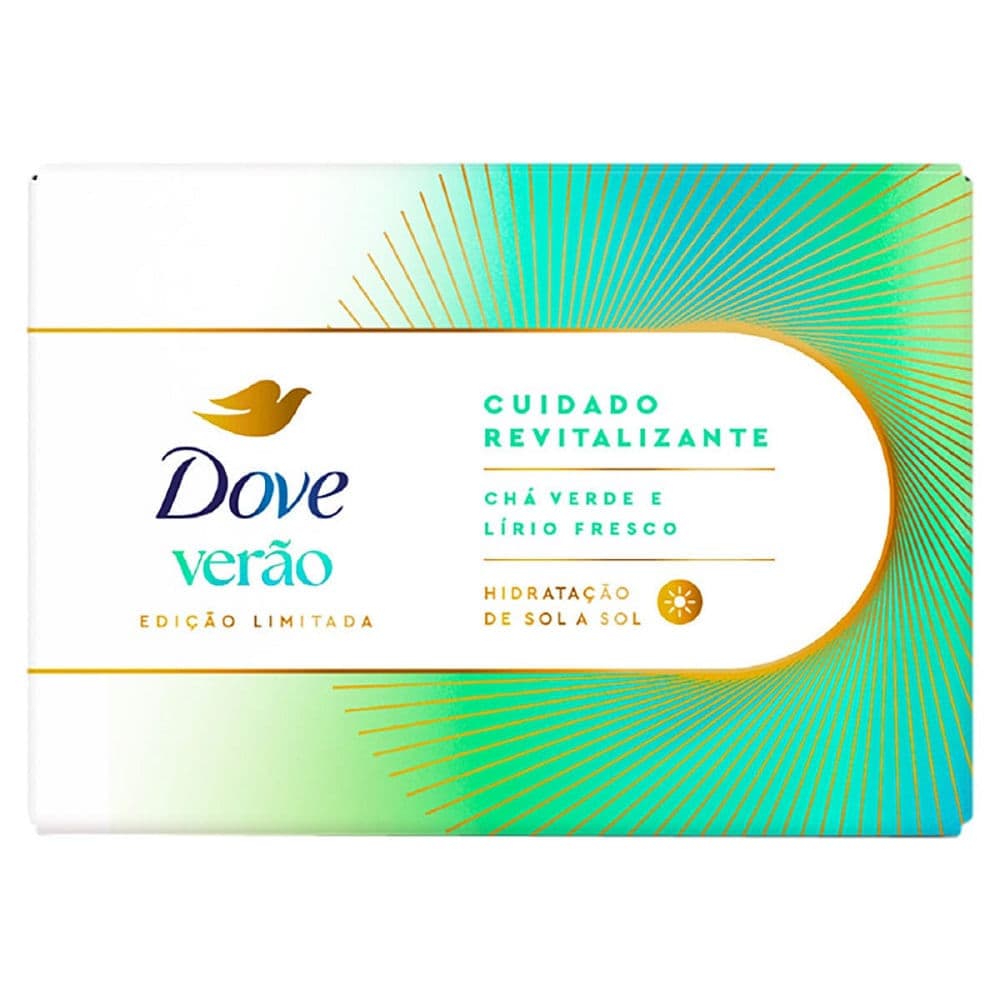 Sabonete Dove Cuidado Revitalizante Chá Verde e Lírio Fresco 90g