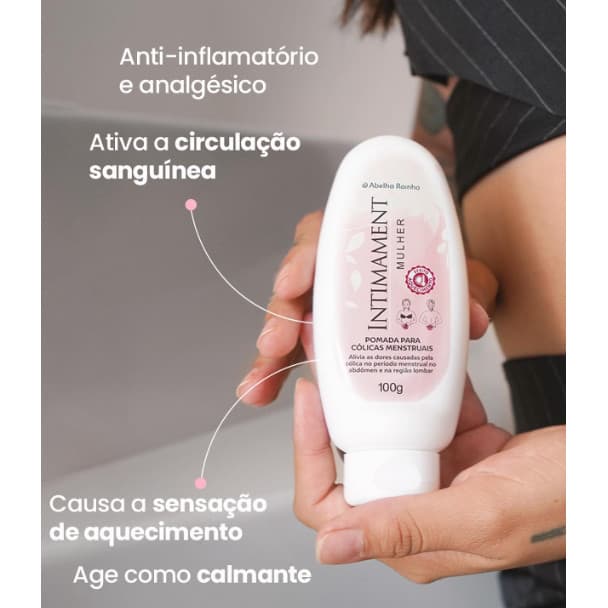 Pomada AlÍvio de Colicas Menstruais Intimament Mulher 100ml