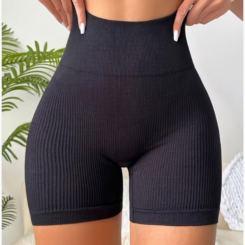 Shorts Canelado Fitness Modelador PREMIUM