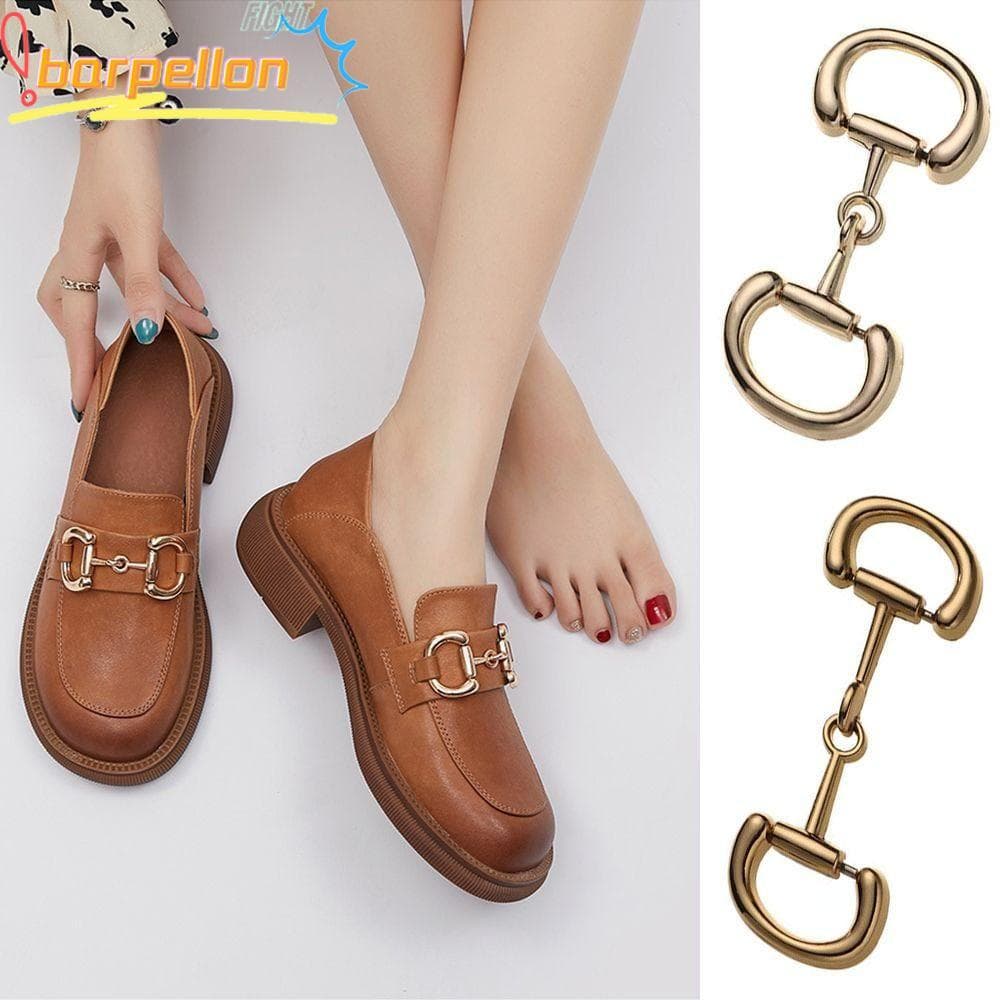 BARPELLON Sapatos Fivelas Decoração Fivela De Cinto De Metal Em Liga