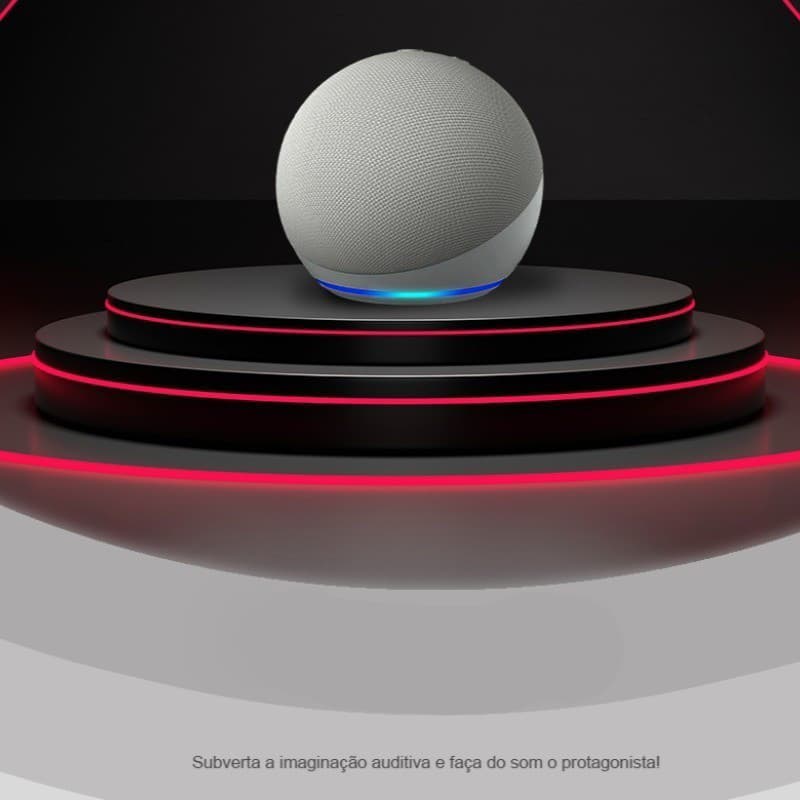 Virtual  Echo Dot 5 Geração Alto Falante Original Envio Imediato Melhor Preço